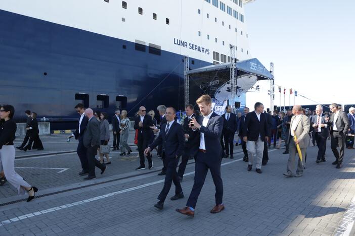 DFDS kelto vardo suteikimo ceremonija