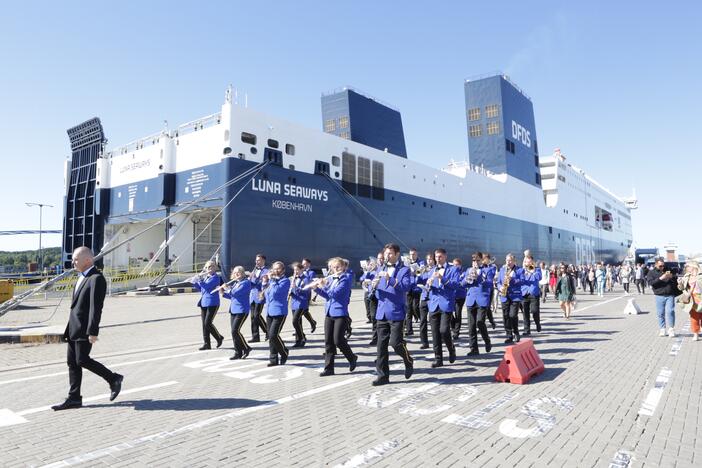 DFDS kelto vardo suteikimo ceremonija