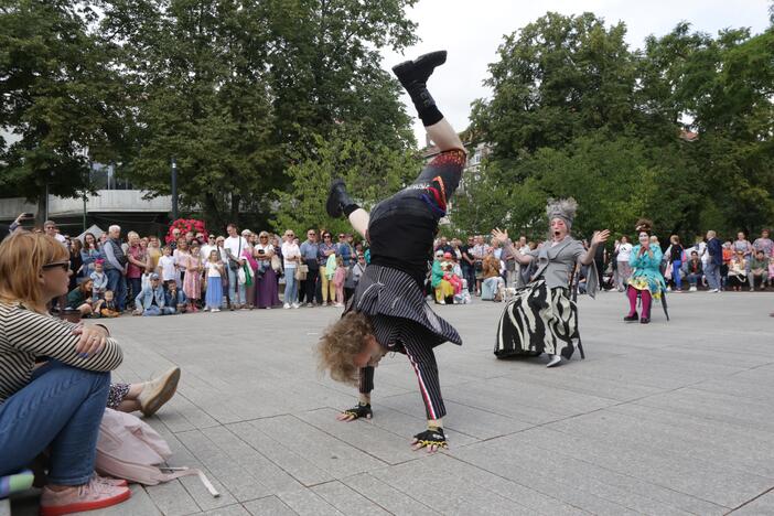 Teatriniai potyriai Jūros šventėje