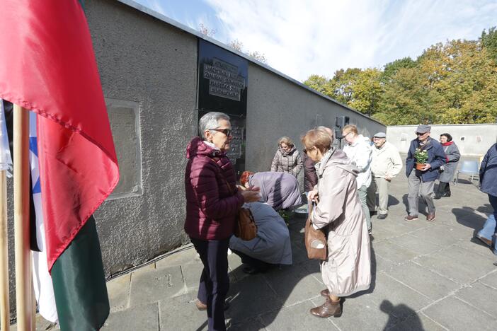 Lietuvos žydų genocido atminimo dienos minėjimas