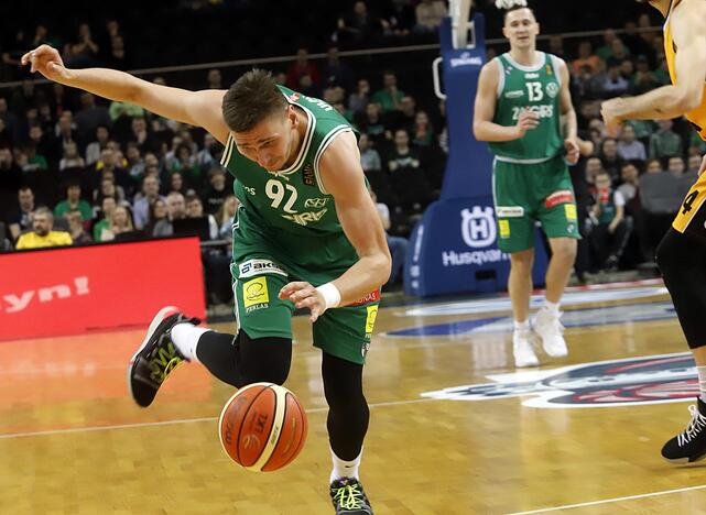 KMT ketvirtfinalis: Žalgiris - Šiauliai 105 : 66