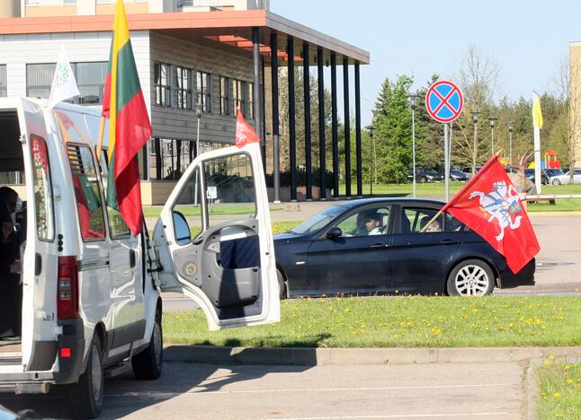 „Didžiojo šeimos gynimo maršo“ dalyvių pasiruošimas Akademijoje