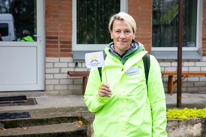 Mokytojų protesto eisena pėsčiomis iš Klaipėdos į Vilnių