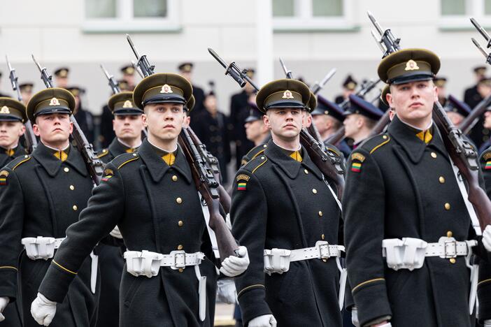 Trijų Baltijos valstybių vėliavų pakėlimo ceremonija