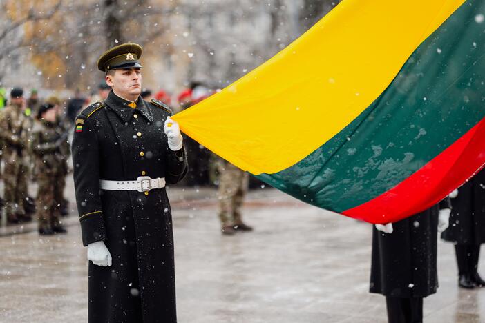 Vilniuje paminėta Lietuvos kariuomenės diena