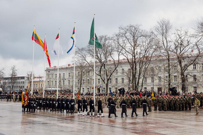 Vilniuje paminėta Lietuvos kariuomenės diena