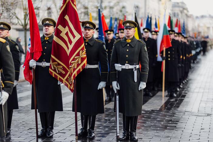 Vilniuje paminėta Lietuvos kariuomenės diena