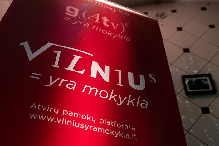 Mokymo platformos „Vilnius yra mokykla“ pristatymas