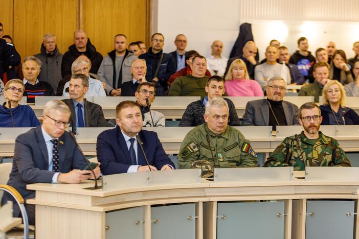 Diskusijų konferencija „Kaip gintume Kauną?“ 