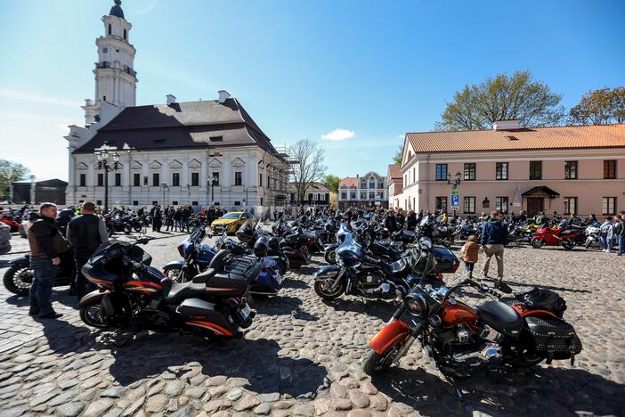 Motociklininkų sezono atidarymas