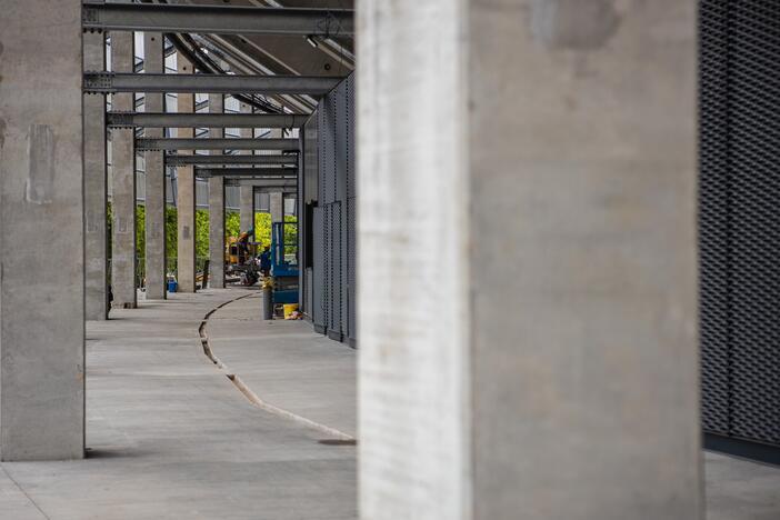 Darbų eiga Kauno Dariaus ir Girėno stadione