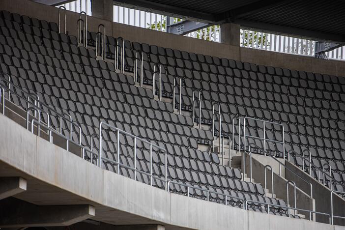 Darbų eiga Kauno Dariaus ir Girėno stadione