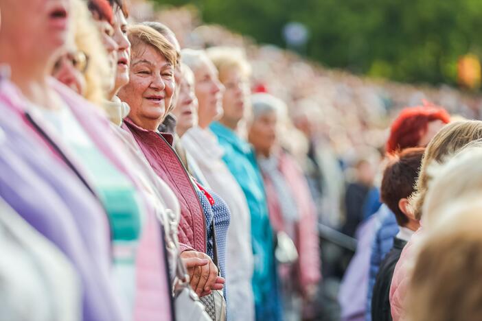 Kauno pilies papėdėje kauniečius subūrė operetė ir „Tautiška giesmė“