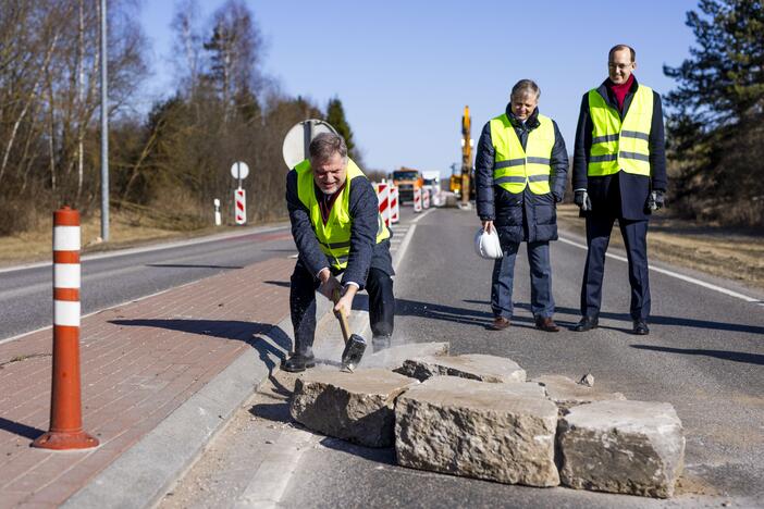 A14 kelio ruožo nuo Molėtų iki Utenos remonto pradžia