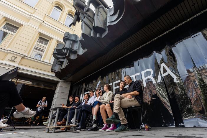 Lietuvos nacionalinio dramos teatro 84 sezono spaudos konferencija