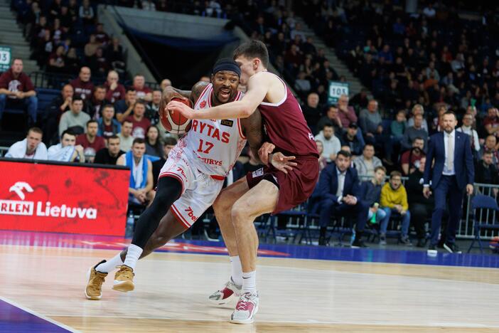 Lietuvos krepšinio lygos rungtynės: susitiko „7Bet-Lietkabelis“ ir „Rytas“