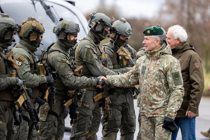  Lietuvos kariuomenės Specialiųjų operacijų pajėgų (SOP) ir NATO sąjungininkų pratybos