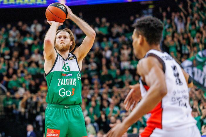 LKL rungtynės: Kauno „Žalgiris“ ir Vilniaus „Rytas“