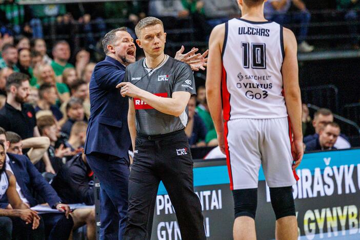 LKL rungtynės: Kauno „Žalgiris“ ir Vilniaus „Rytas“