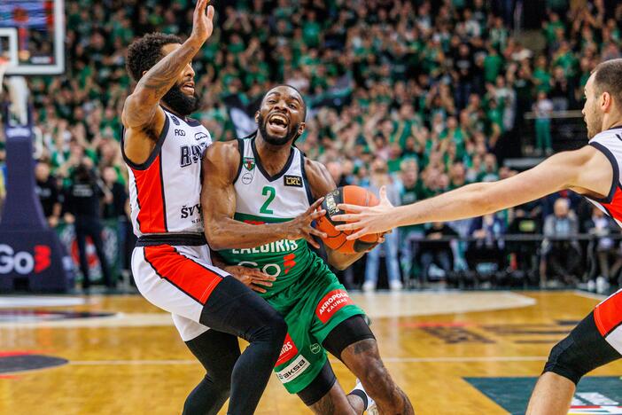 LKL rungtynės: Kauno „Žalgiris“ ir Vilniaus „Rytas“