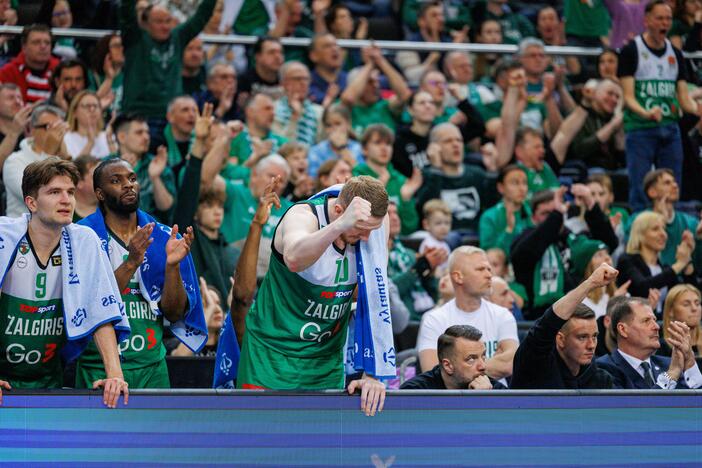 LKL rungtynės: Kauno „Žalgiris“ ir Vilniaus „Rytas“