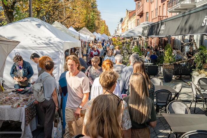 Rudens mugė Laisvės alėjoje 2023