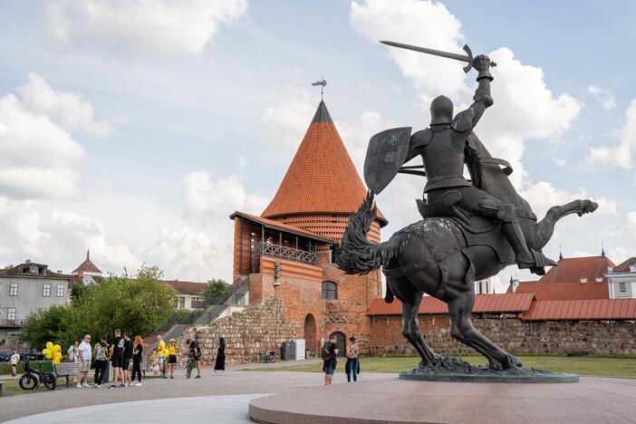 Žygio „Galiu daugiau, nei Tu manai“ dalyviai pasiekė Kauną