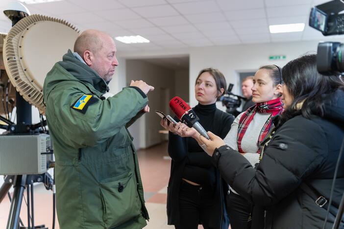 Kaune Ukrainos kariai mokomi naudotis radarais 