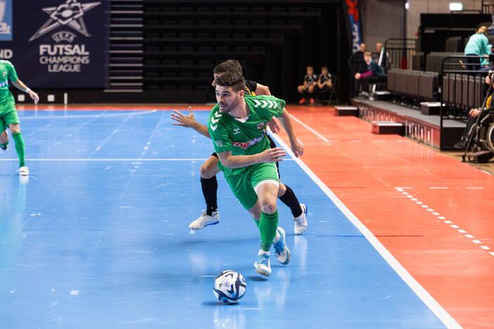 UEFA FUTSAL „Kauno Žalgirio“ ir „AEL“ ekipų dvikova