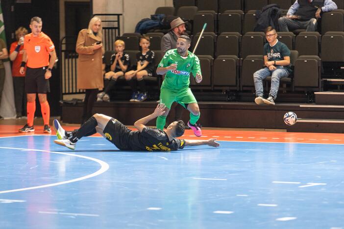 UEFA FUTSAL „Kauno Žalgirio“ ir „AEL“ ekipų dvikova