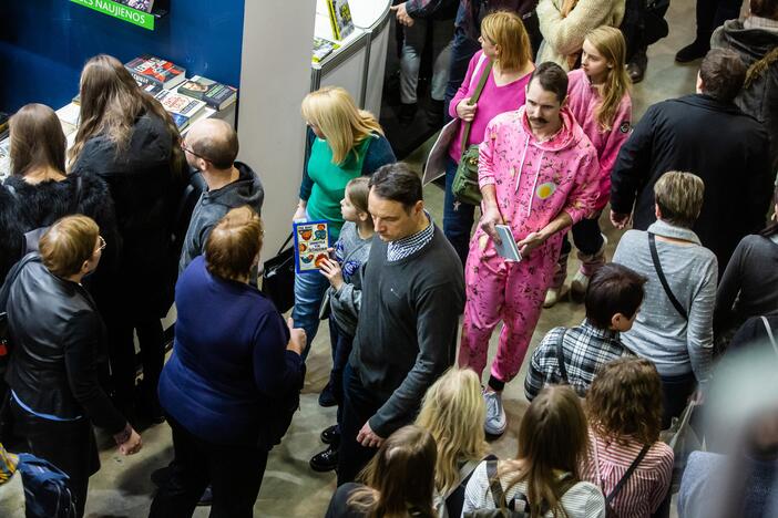 Tęsiasi Vilniaus knygų mugės renginiai