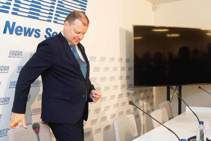 S. Skvernelis pristatė prezidentinį rinkimų štabą