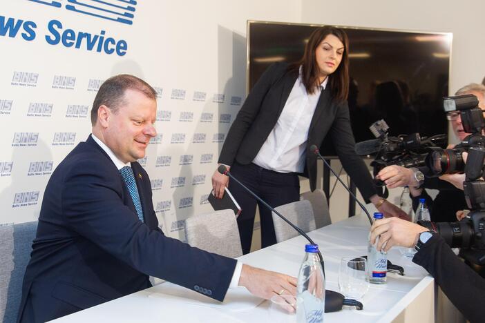 S. Skvernelis pristatė prezidentinį rinkimų štabą