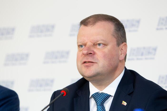 S. Skvernelis pristatė prezidentinį rinkimų štabą