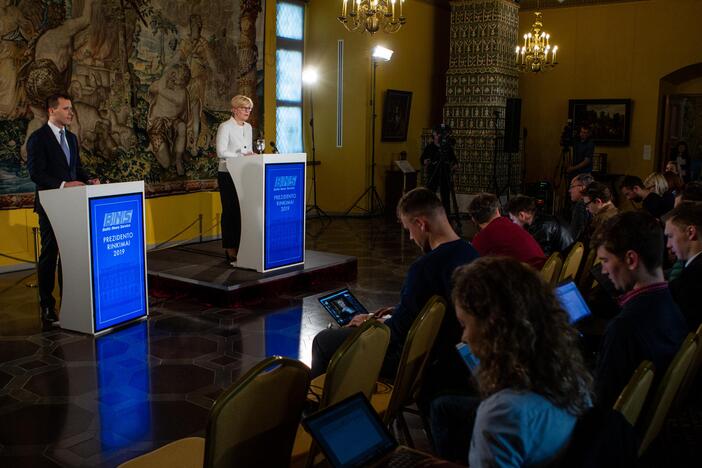 Kandidatų į prezidentus spaudos konferencijos