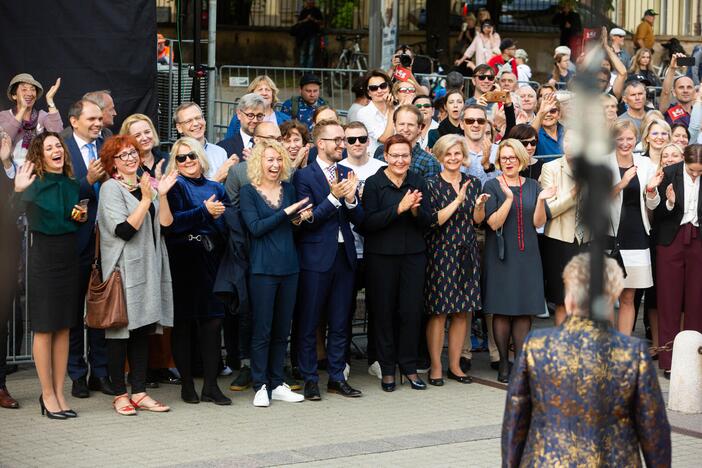 Prezidento rūmų perdavimo ceremonija