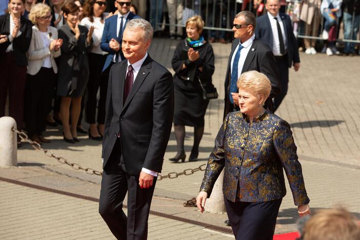 Prezidento rūmų perdavimo ceremonija