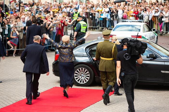 Prezidento rūmų perdavimo ceremonija