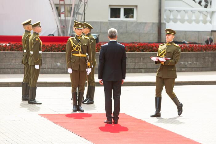 Prezidento rūmų perdavimo ceremonija