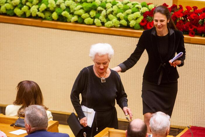 G. Nausėdos priesaikos ceremonija Seime