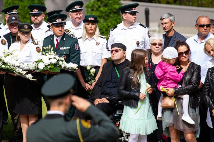 Pagerbtos Medininkų žudynių aukos