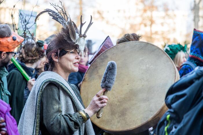 Protesto akcija „Girios ateina į Vilnių“