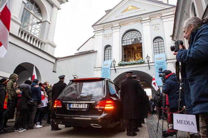 Iškilmingos sukilimo vadų laidotuvės