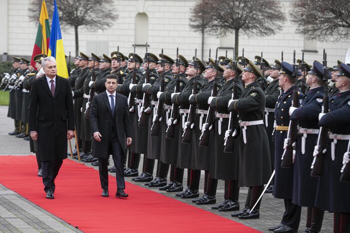 Ukrainos prezidento vizitas Lietuvoje