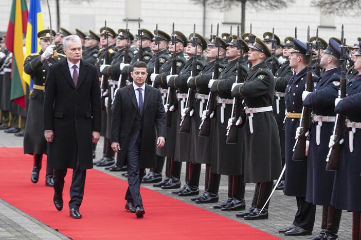 Ukrainos prezidento vizitas Lietuvoje