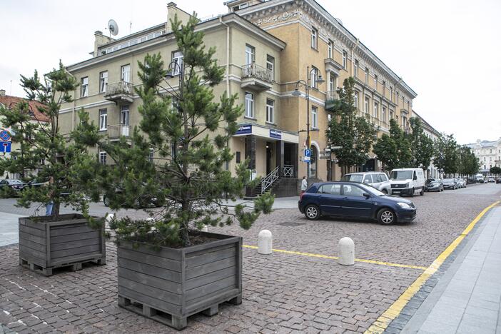 Vilniaus senamiestyje įvestas kilpinis eismas