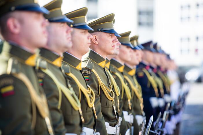 JAV kariuomenės sekretoriaus sutikimo ceremonija