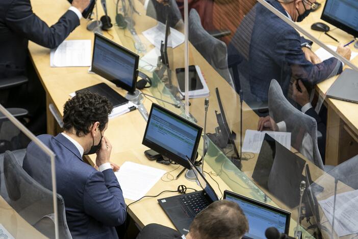 Seimas tvirtina Vyriausybės programą