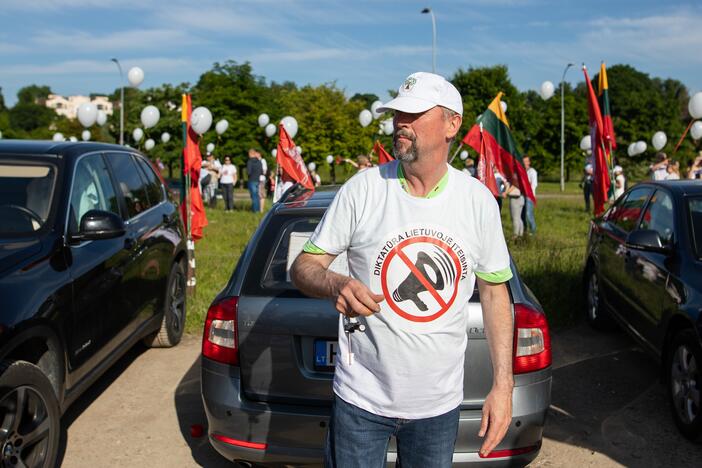 Šeimų maršo protestas prie Seimo