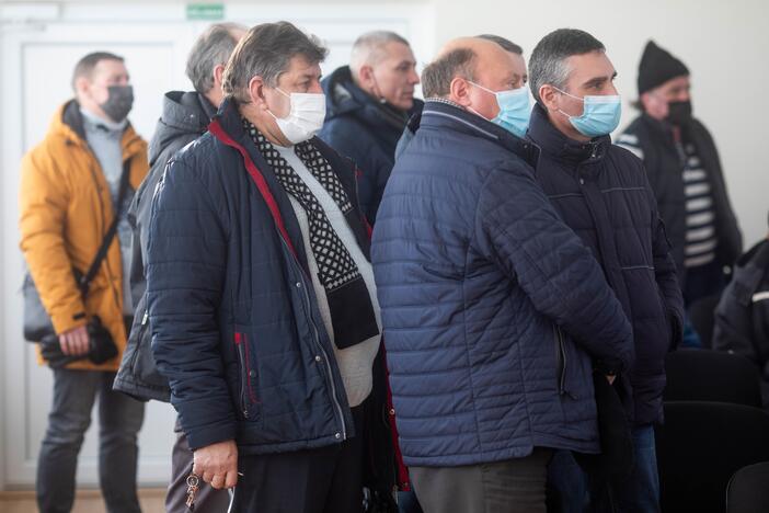 Vilniuje viešojo transporto darbuotojai ketina nakvoti prie direktoriaus durų